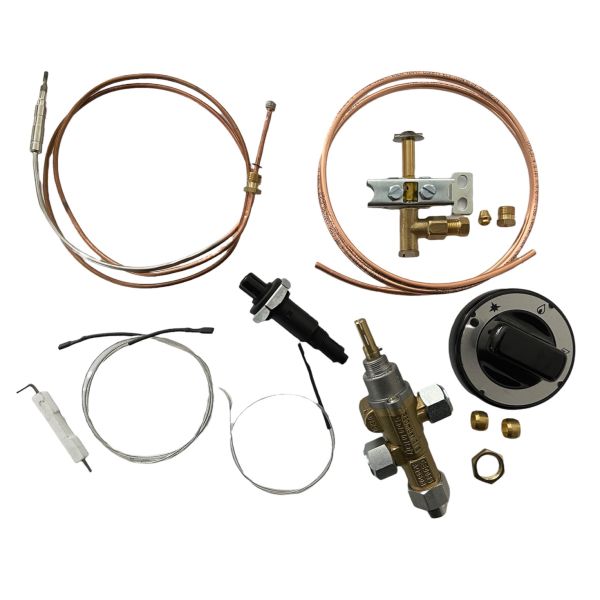 Gas Valve & Pilot safety kit for Restaurant Gas Tandoor