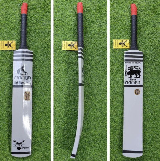 BANDOOK Black Mamba Bat - Soft Tennis Bat - Grey