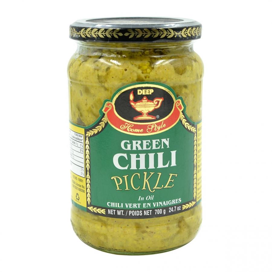 Deep Green Chilli Whole 700 g