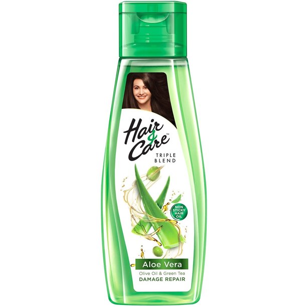 Hair & Care Triple Blend Damage Repair Non-Sticky Hair Oil with Aloe Vera-300ml