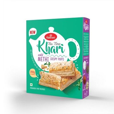 Wholesale Haldiram Khari Methi Puff 200 gm  X 24 Pcs