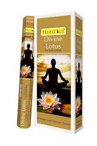 Heritage Lotus Incense/ Agarbatti Sticks (12 PACK, 20 STICKS PER PACK) Heritage Lotus Incense/ Agarbatti Sticks (12 PACK, 20 STICKS PER PACK)
