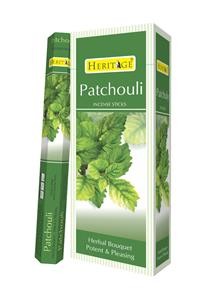 Heritage Patchouli Incense / Agarbatti Sticks (12 Pack, 20 Sticks / Pack) Heritage Patchouli Incense / Agarbatti Sticks (12 Pack, 20 Sticks / Pack)