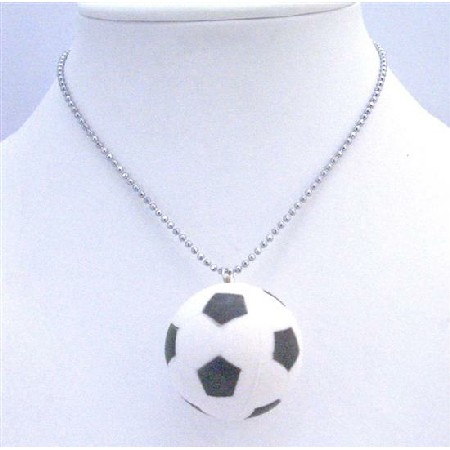 Sport Pendant Necklace Football Pendant Sport Jewelry Long chain Sport Pendant Necklace Football Pendant Sport Jewelry Long chain