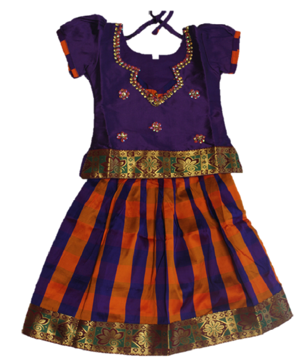 pattu pavadai dress