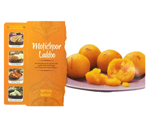 Mo'plleez Motichoor Laddoo 400g - 12 pieces