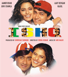 Ishq - bollywood dvd with english subtitles