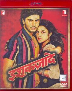 Ishaqzaade (2012) Bollywood dvd with english subtitles 