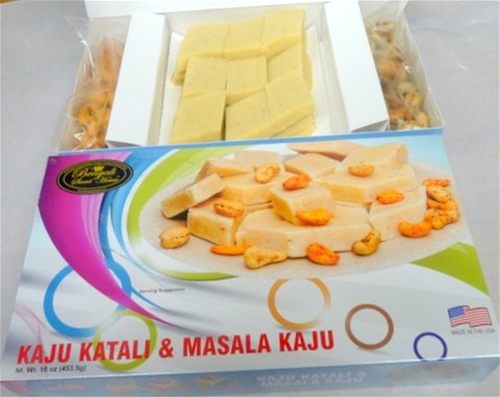 Kaju Katli & Spicy Masala Cashew (1 lbs)
