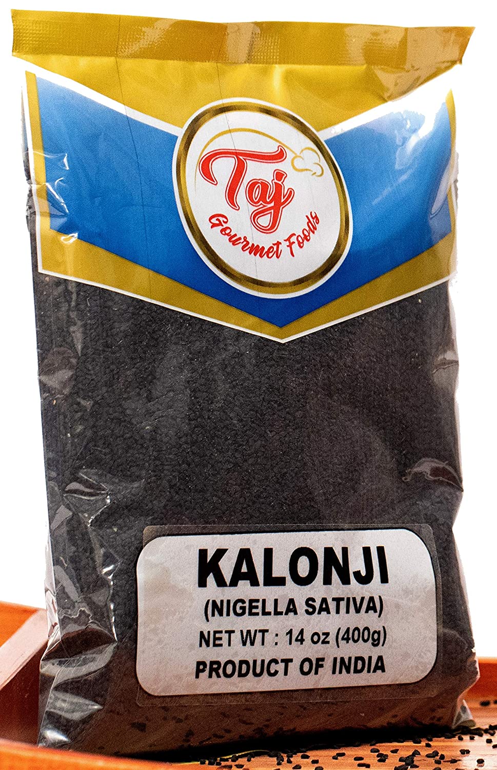 TAJ Premium Indian Kalonji Seeds (Black Cumin Seeds, Nigella, Black Seeds) TAJ Premium Indian Kalonji Seeds (Black Cumin Seeds, Nigella, Black Seeds)