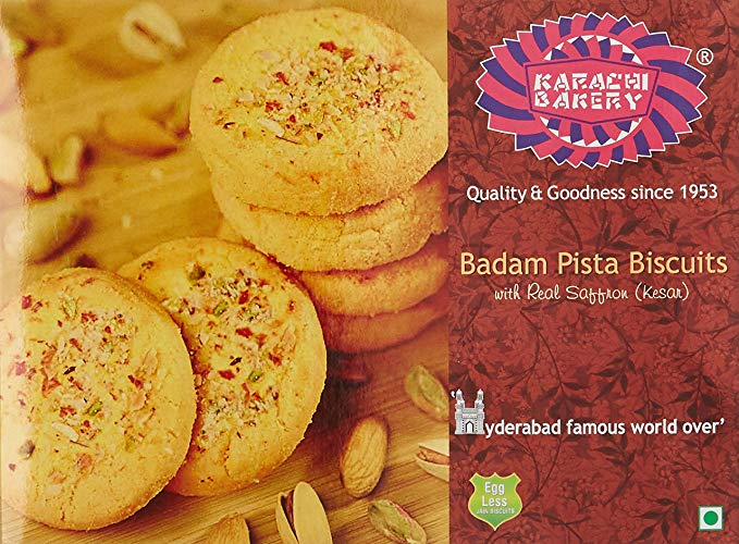 Karachi Bakery Badam & Pista Biscuits 400 gm 37584 Buy Biscuits