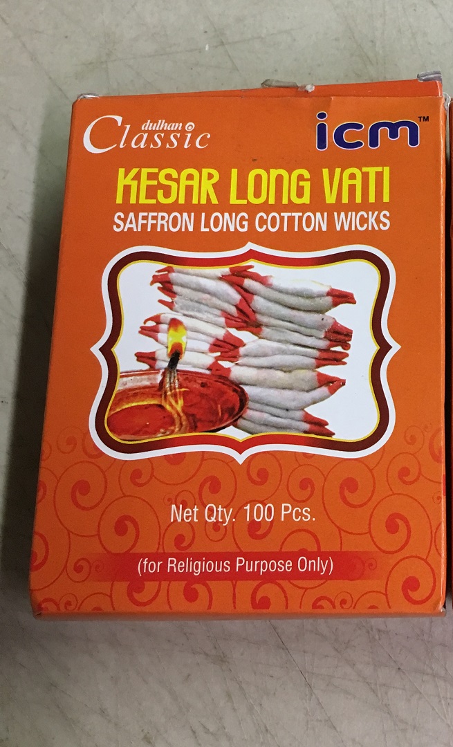 Kesar Long Vick for Puja