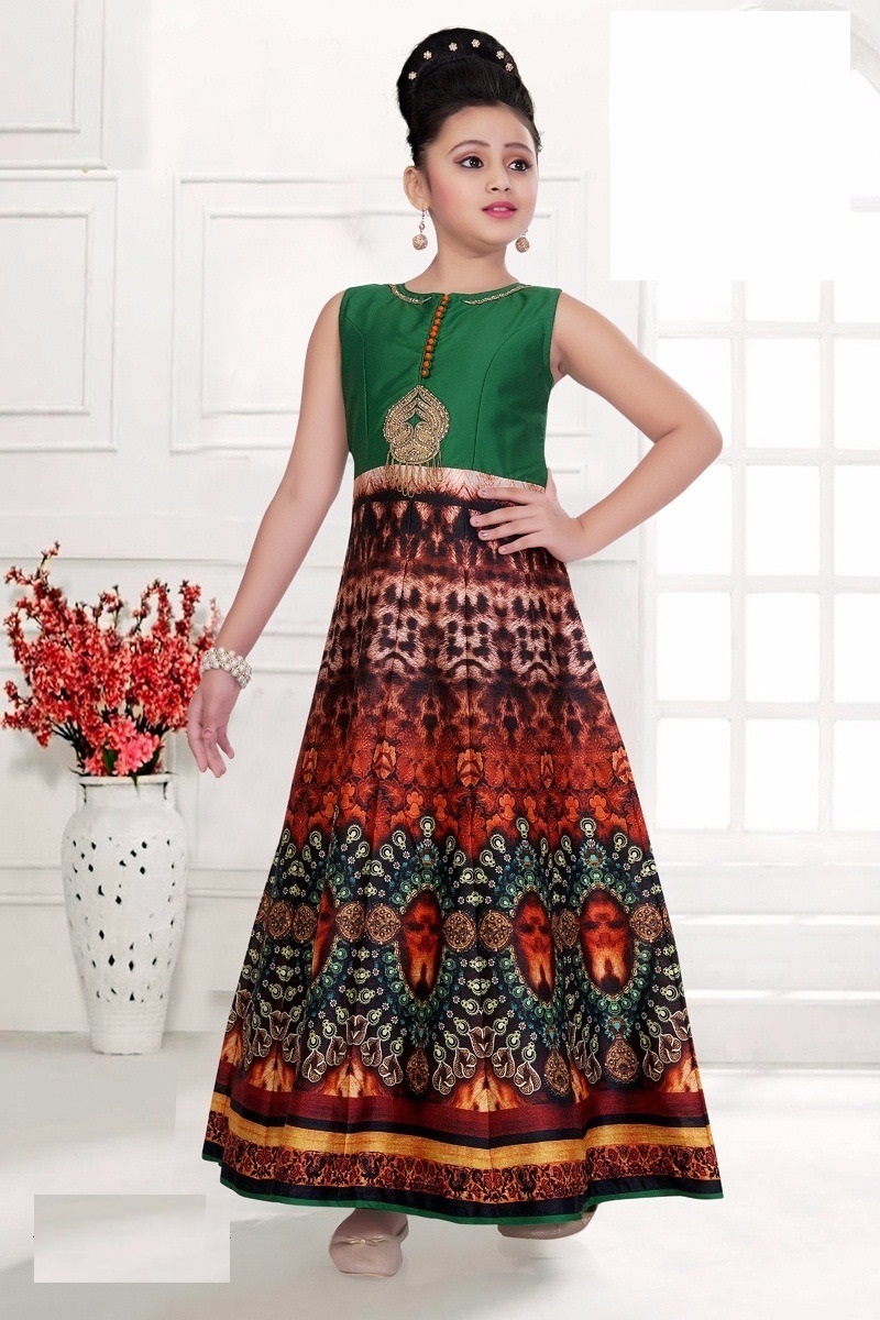 multicolor anarkali