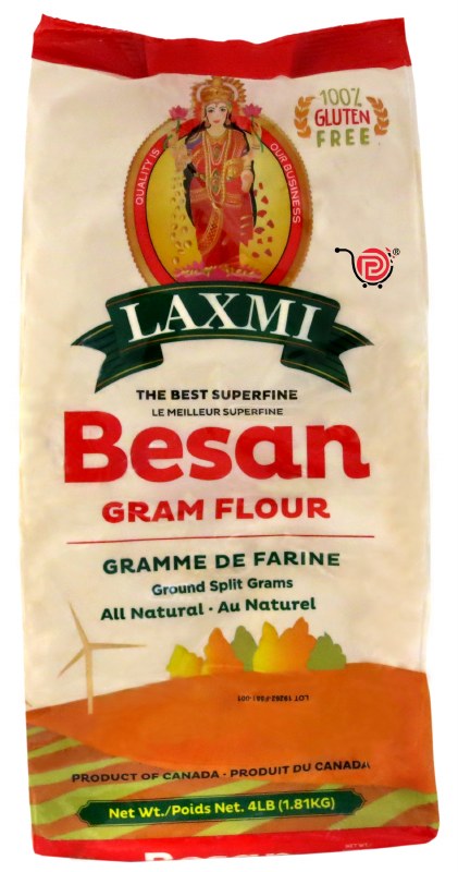 Laxmi Besan (Gram Flour) 4lb (2 Pack)