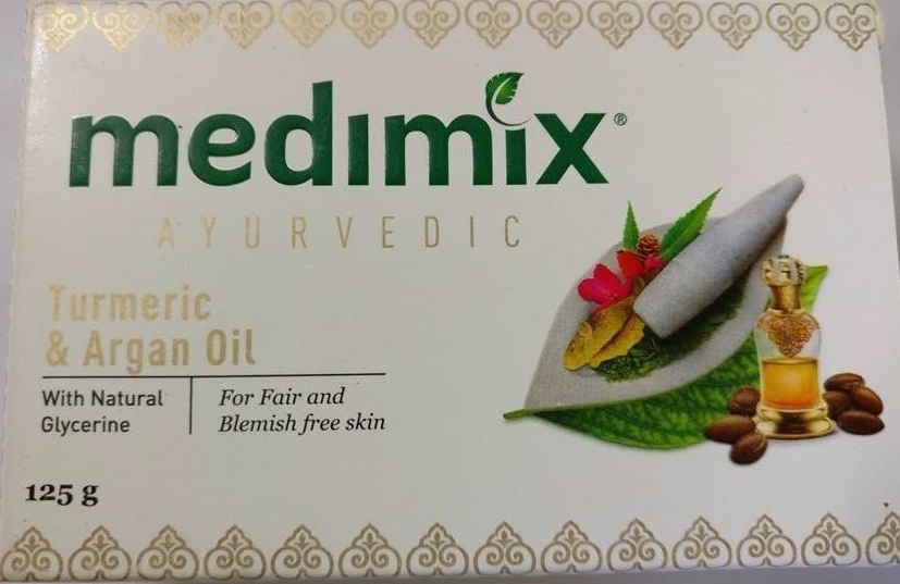 Medimix, Medimix Ayurvedic Turmeric & Argan Oil Soap, 115 Gms(Gm)