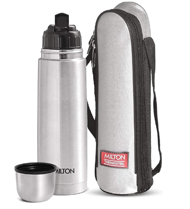 Milton Thermosteel Flip Lid Flask , Double Walled Vacuum Insulated Milton Thermosteel Flip Lid Flask , Double Walled Vacuum Insulated