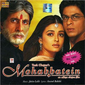 Mohabbatein [Single CD) Hindi movie Soundtrack