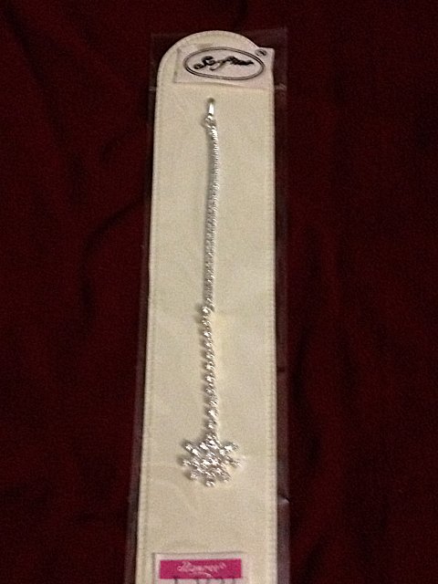 Traditional Indian Silver Color Maang Tika Jewelry