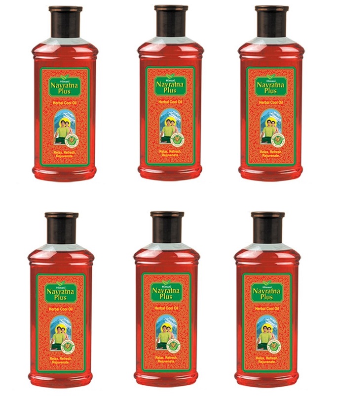 Navratna Oil - Herbal Cool Oil 6 X 500 ml