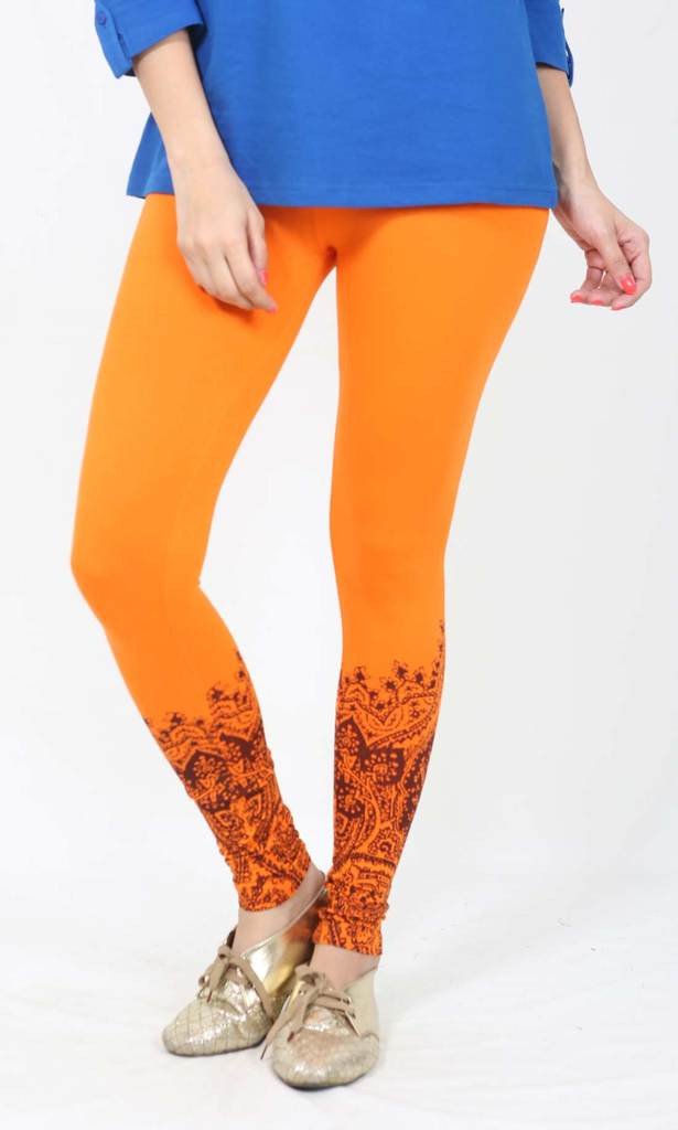 legging just do it orange