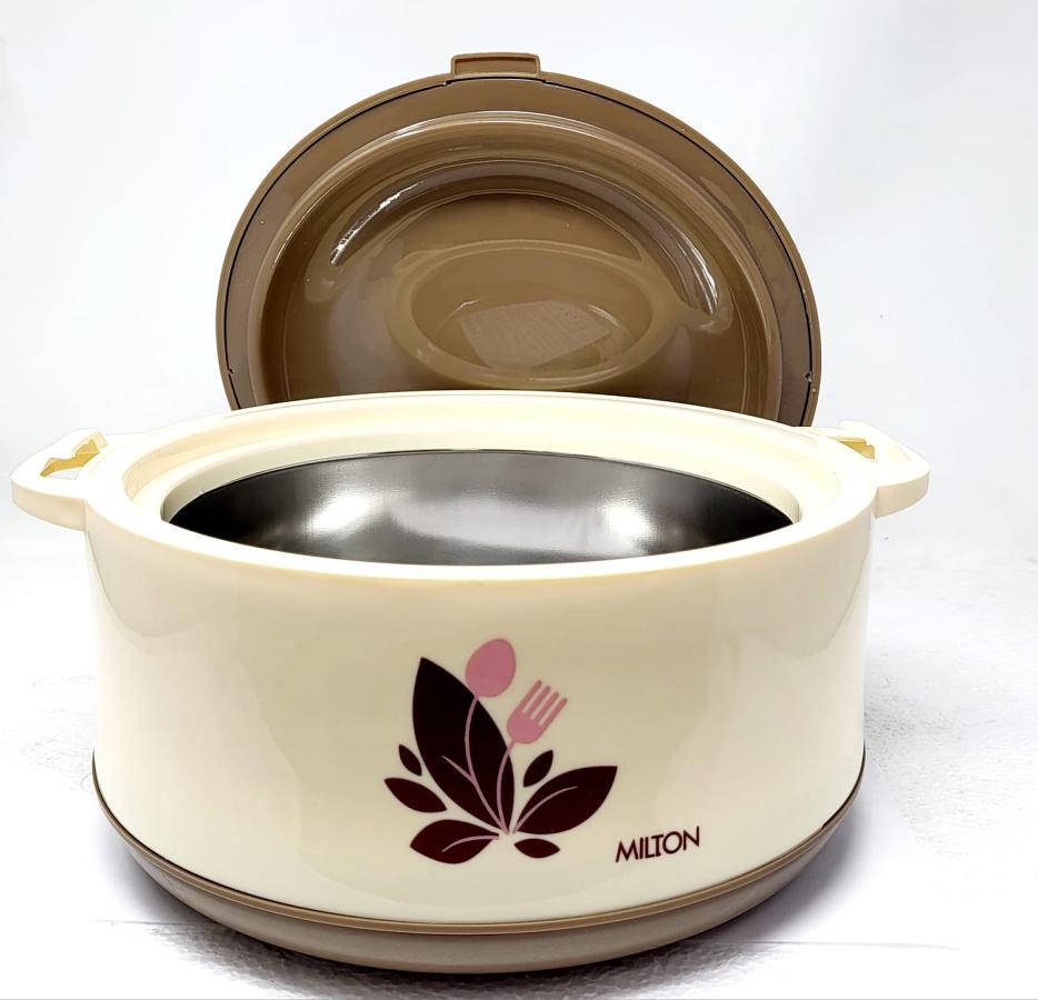 MILTON Orchid Insulated Casserole Hotpot Stainless Steel Liner MILTON Orchid Insulated Casserole Hotpot Stainless Steel Liner