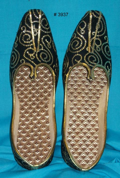 Gold Wedding Shoes Gold Shoes for Men Khussa Shoes for Men 