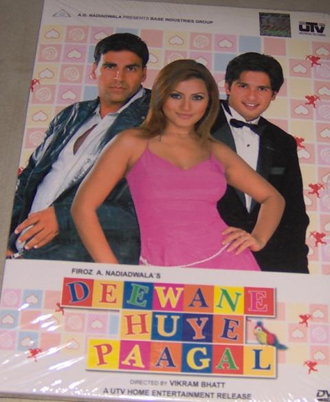 Deewane Huye Paagal (DVD, 2007), Hindi Film DVD #16984 DesiClik