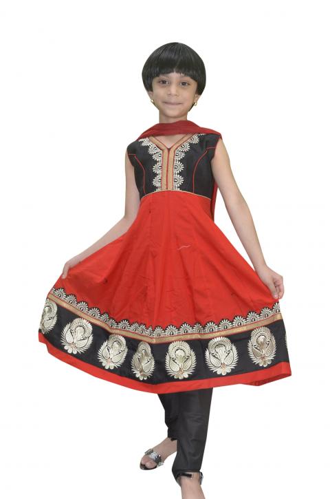cotton chudidar dress