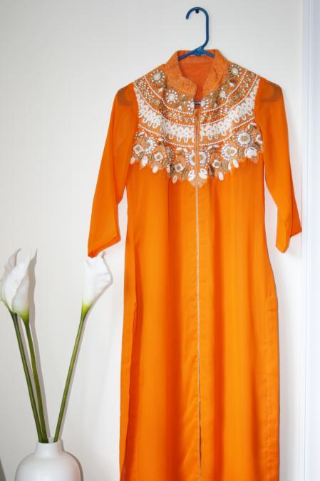 Gold Floral Dress, LADIES FASHION TUNIC 