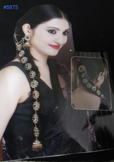 Hair Braid, Bridal Chotti / Juda Gear, Bridal Hair Makeup