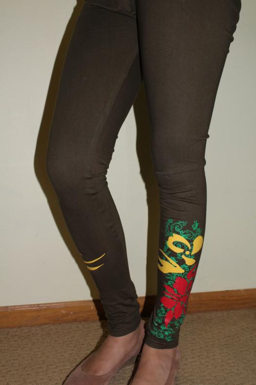Dark Brown Churidar lycra soft and stretchable leggings (Small) Dark Brown Churidar lycra soft and stretchable leggings (Small)