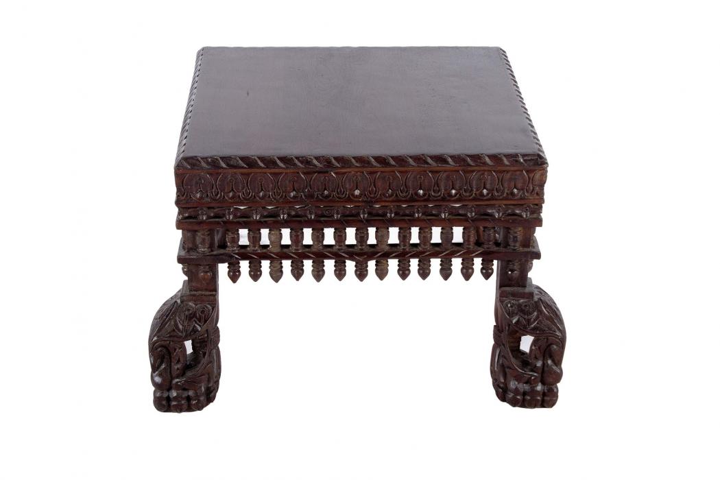 Antique Brown Wooden Elegant Design Table