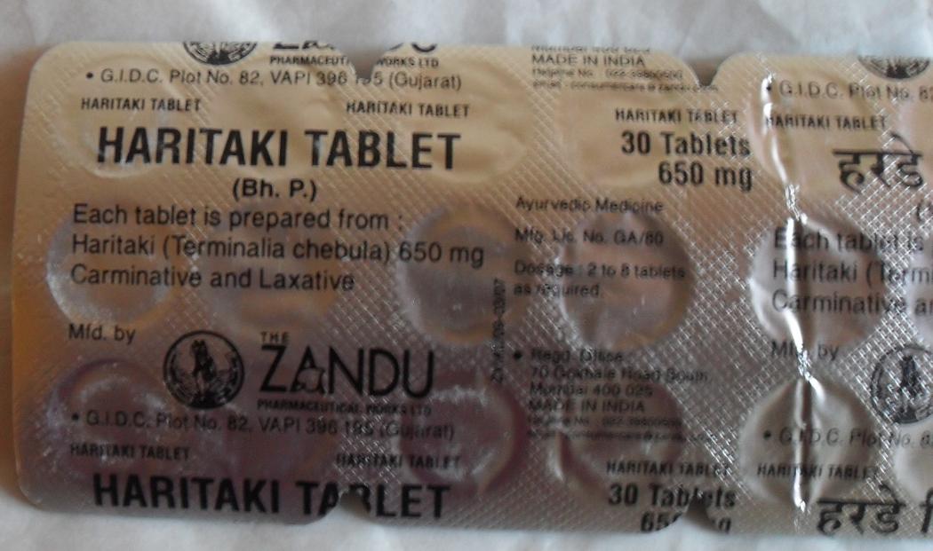 Herbal Haritaki for Digestion Plus Bowel Support