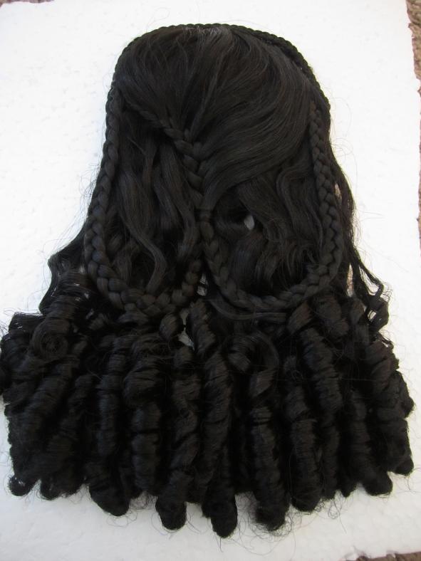 Elegant Curly 100% Human Hair Flip In Hair Extension Wig Elegant Curly 100% Human Hair Flip In Hair Extension Wig
