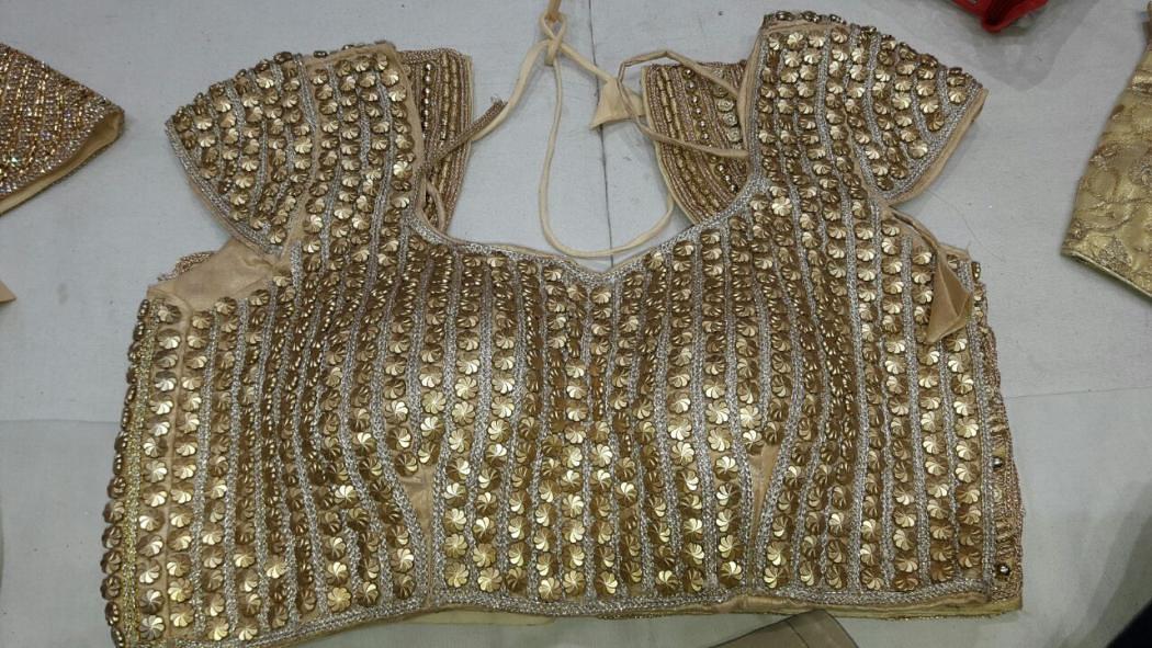 Golden Hand Work Blouse main image 1