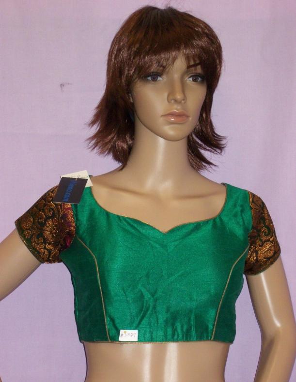 Choli 3881 Green Silk Choli Saree Blouse Shieno Sarees Choli 3881 Green Silk Choli Saree Blouse Shieno Sarees