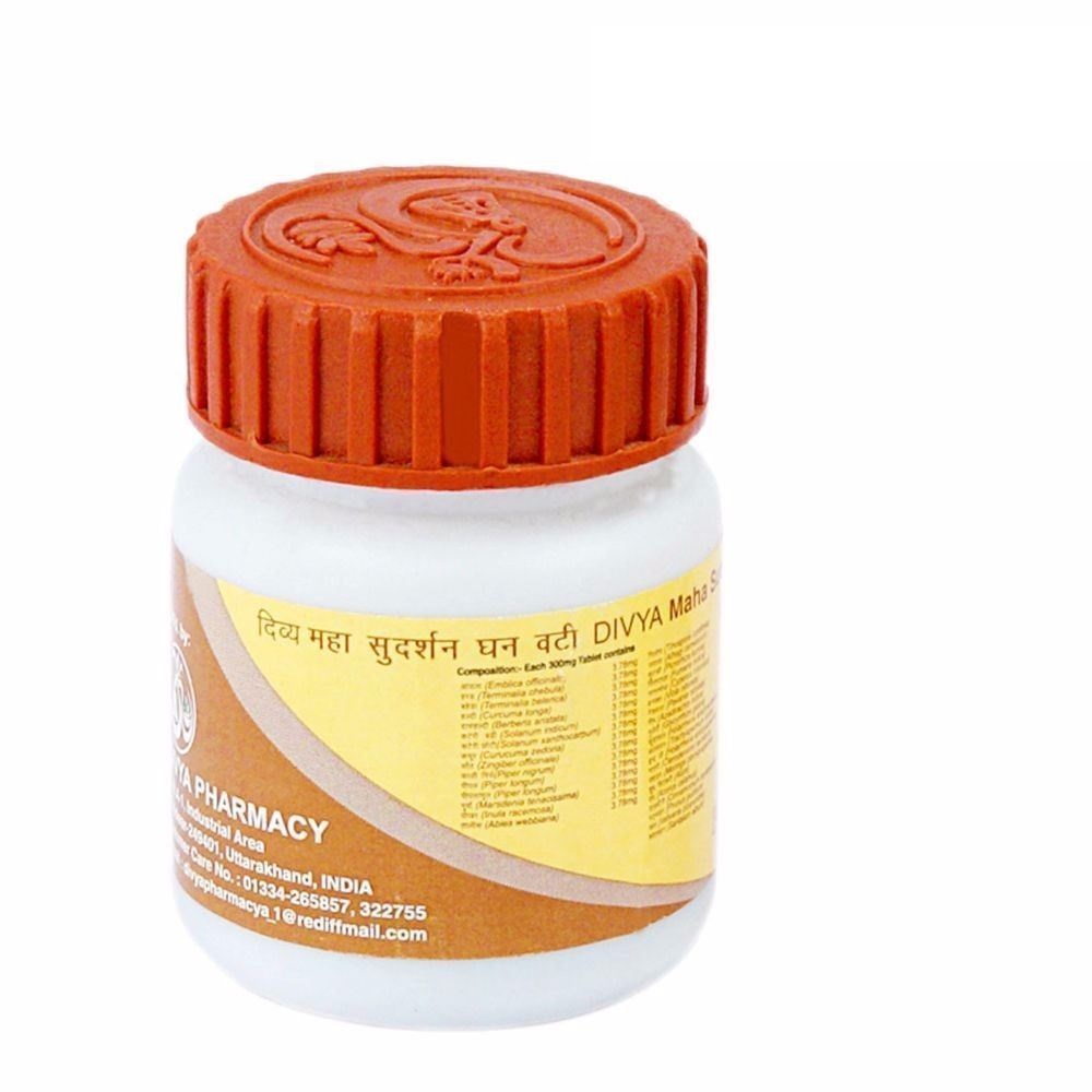 Patanjali Ayurved Divya Mahasudarshan Ghan Vati 40Gm