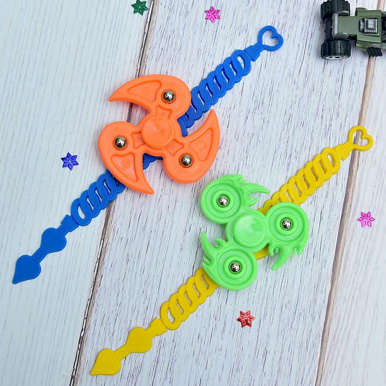 Colorful Spinner Rakhi Set for your Little Brother