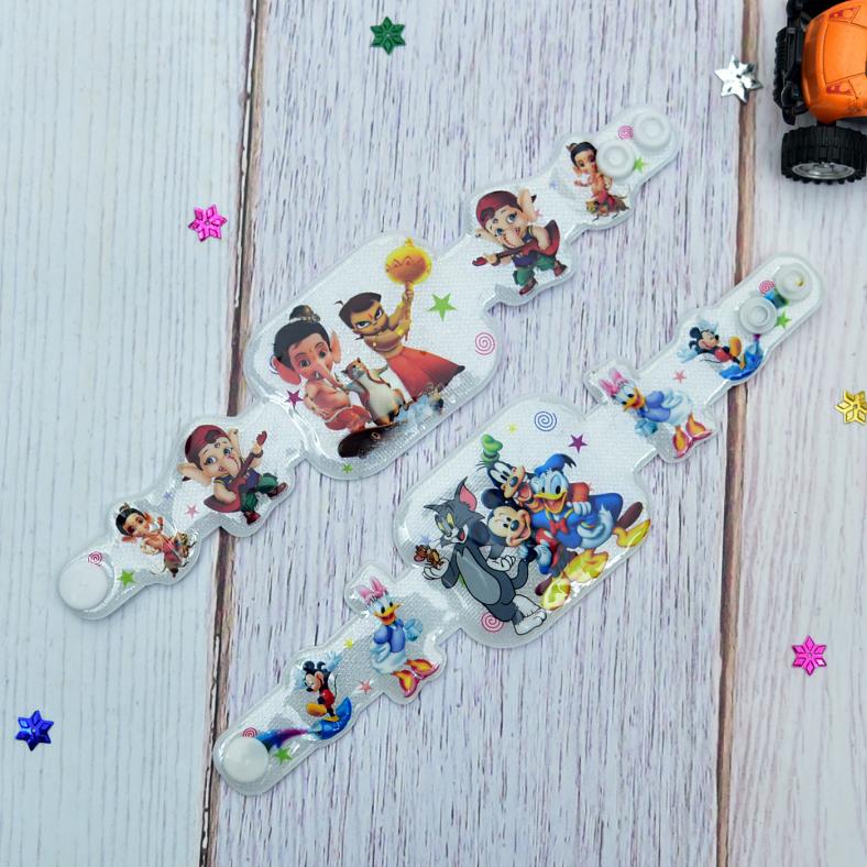 Set of 2 Cartoon Rakhi for your Little Brother