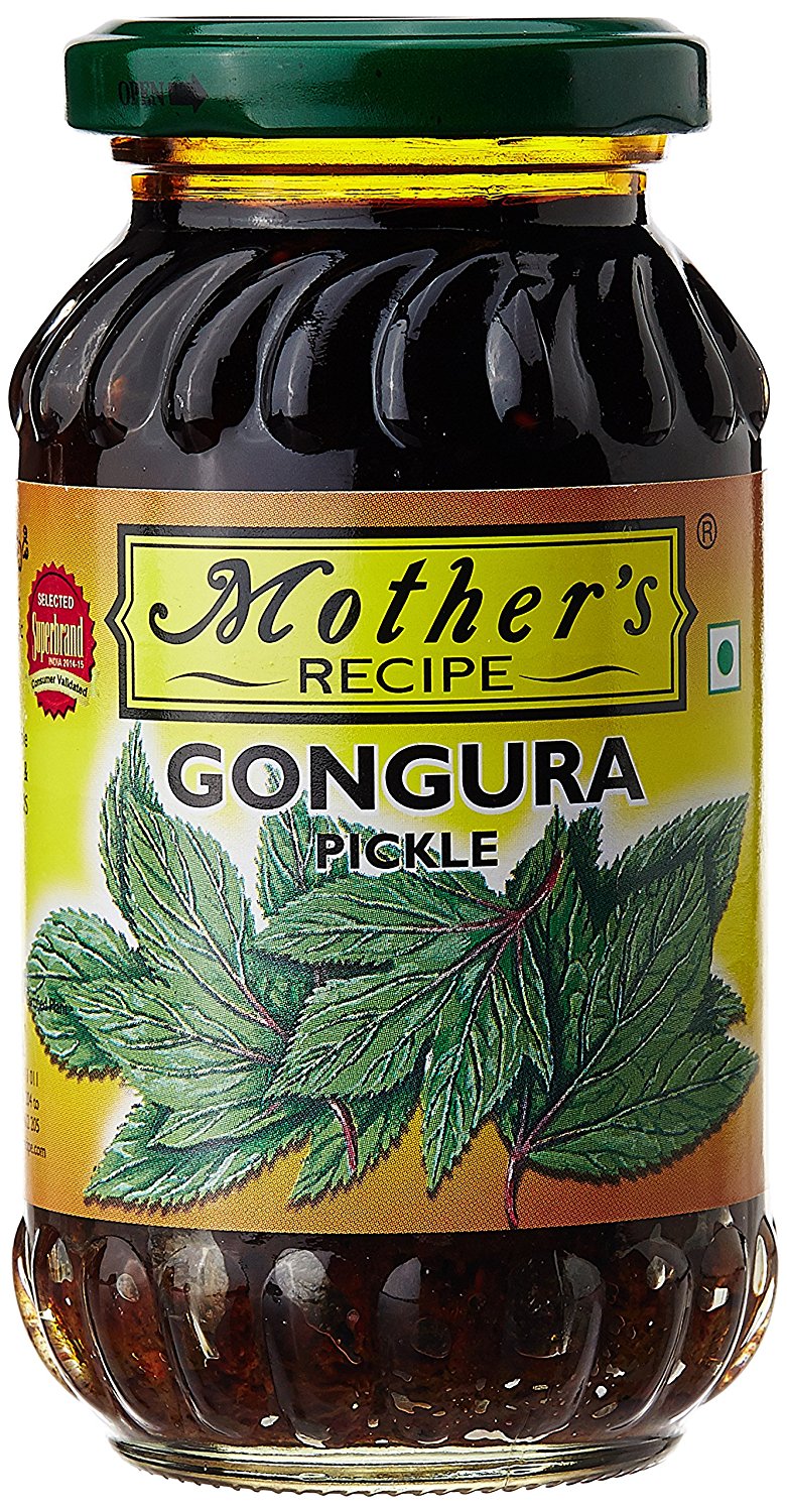 Mother's Recipe Gongura Pickle 300 G 32509 Buy Indian Pickles Online