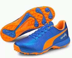 PUMA X ONE VIRAT KOHLI Blue mazing Orange Glow cricket shoes - US-8,9,10 PUMA X ONE VIRAT KOHLI Blue mazing Orange Glow cricket shoes - US-8,9,10