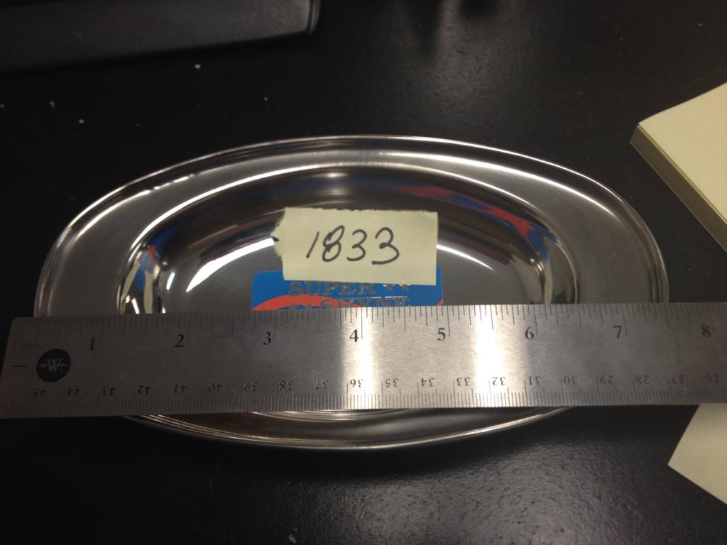 Medium Stainless Steel Oval Serving Dish for Restaurants 7.5" - 6 Pcs Medium Stainless Steel Oval Serving Dish for Restaurants 7.5" - 6 Pcs