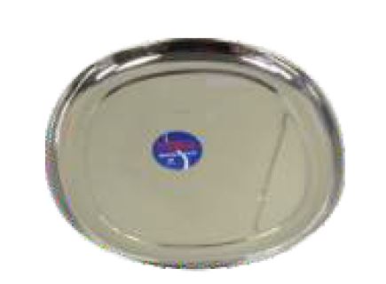 Square Stainless Steel Thali / Plate / Tray 7" - 11" (6 Pcs)