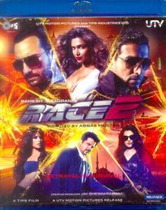 Race (2013) bollywood blu ray dvd with english subtitles, HINDI