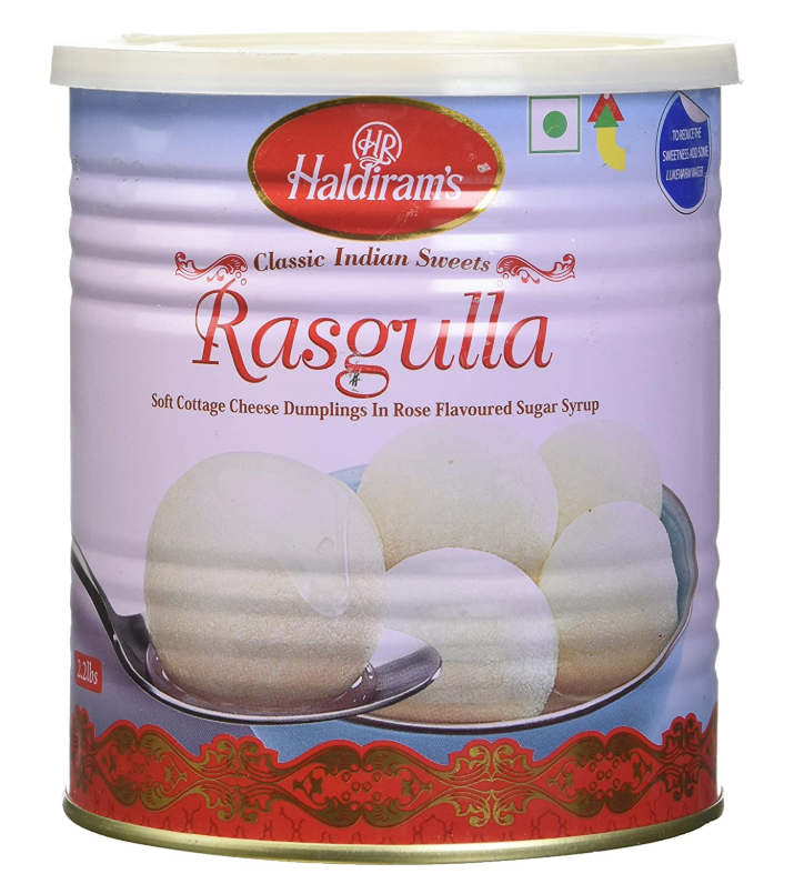 Haldirams Rasagulla - 2.2 lbs