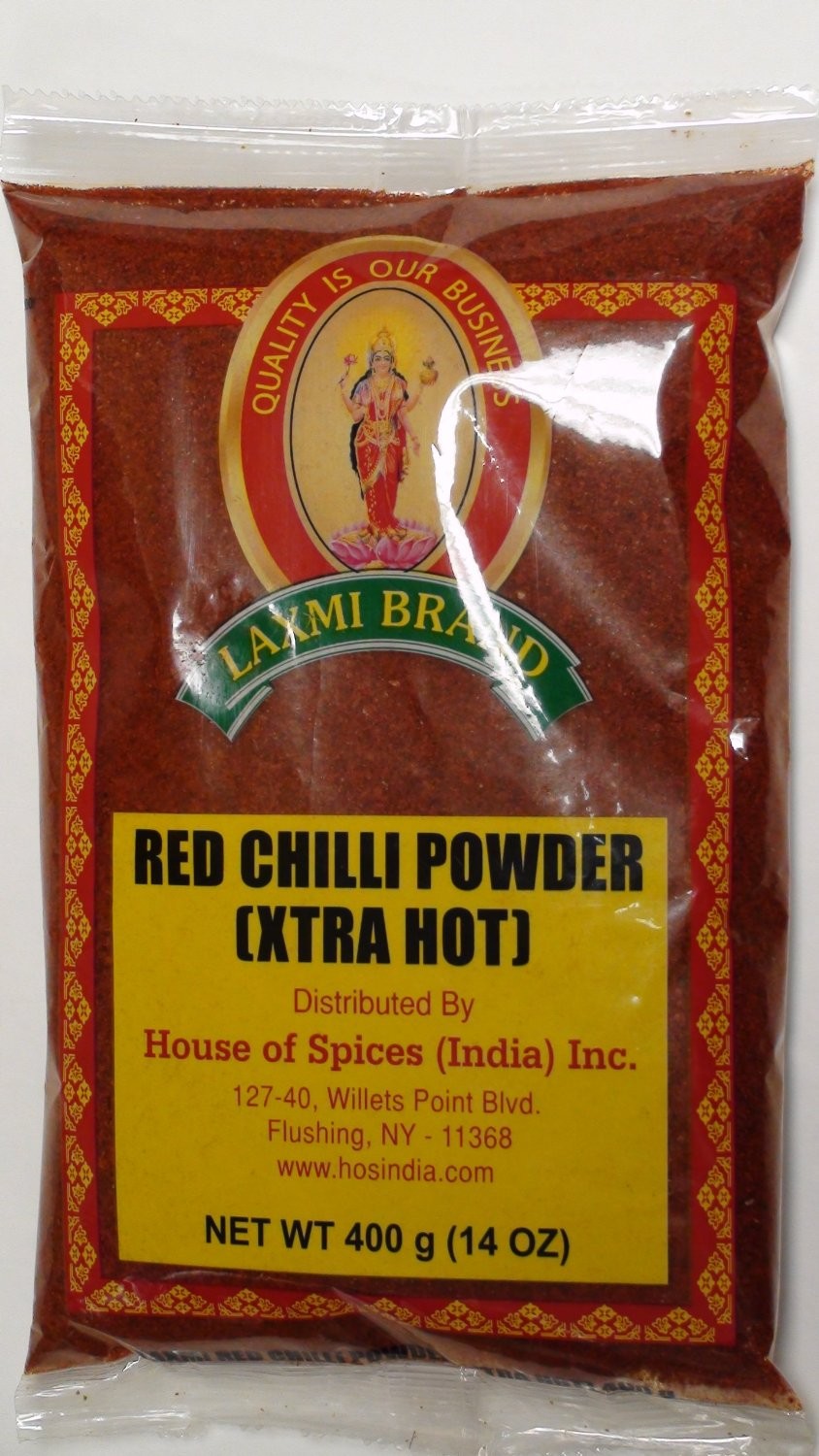 Laxmi Extra Hot Red Chilli 14oz (2 pack)