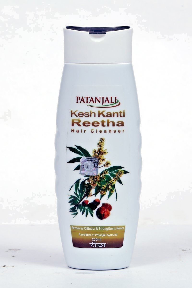 Patanjali Kesh Kanti w/ Reetha - Hair Cleanser Shampoo - 200Ml #34988 | Buy  Herbal Shampoo Online