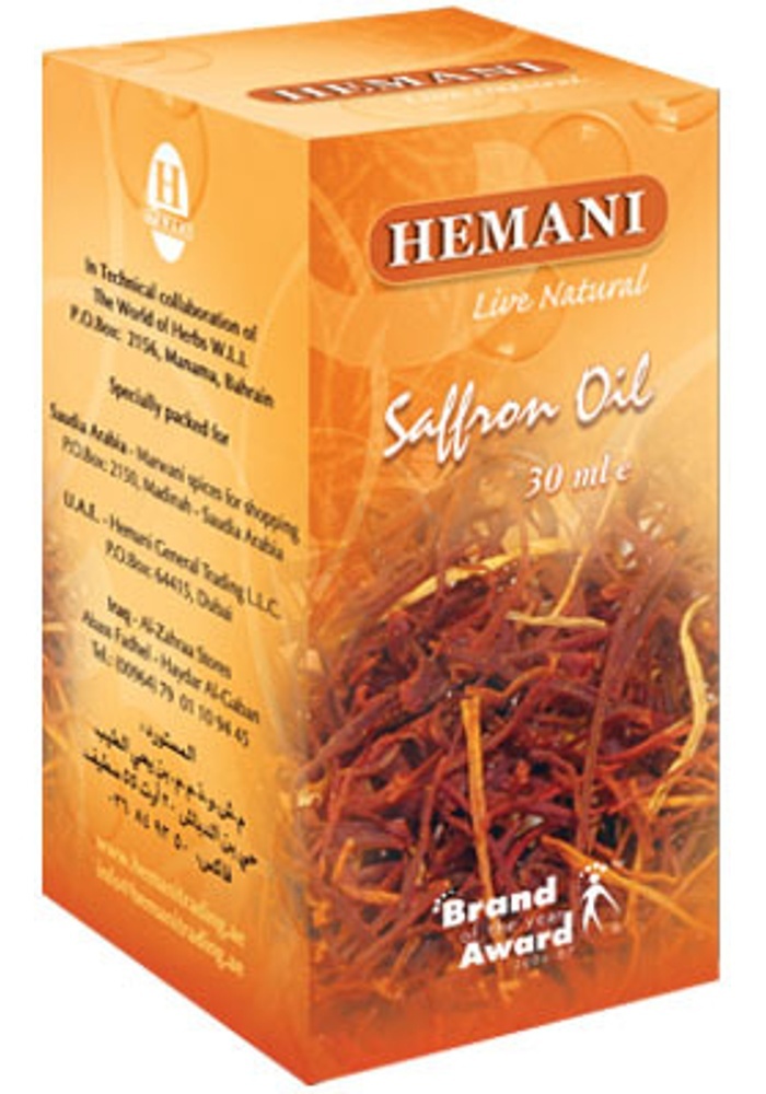 Hemani Saffron Oil 30 Ml 34862 USA