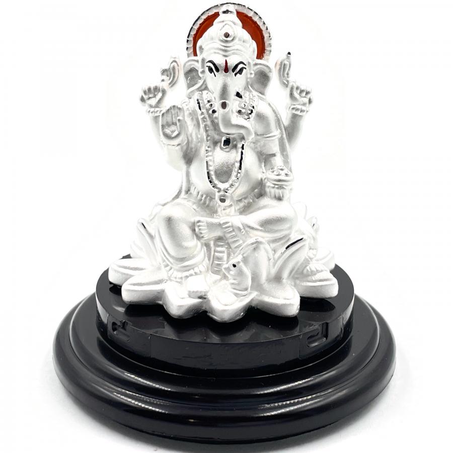 Fine Quality 999 Pure Silver Ganesh Murti (#11)