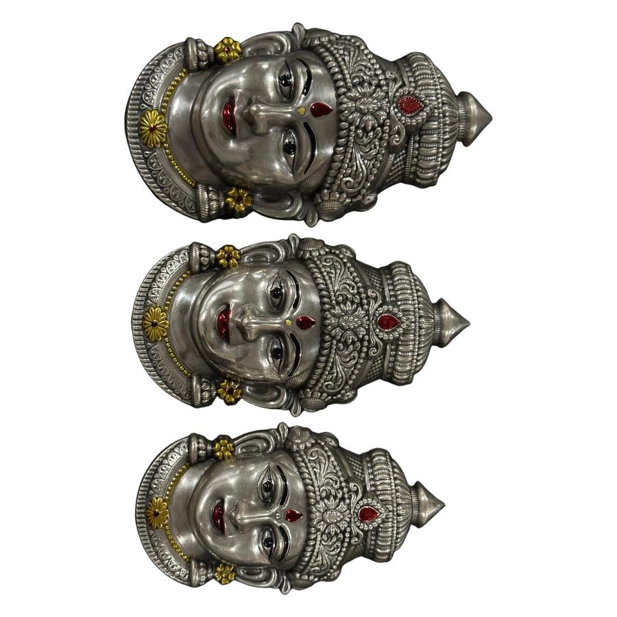 925 Sterling Silver Lakshmi / VaraLakshmi / Ammavaru Face #03 925 Sterling Silver Lakshmi / VaraLakshmi / Ammavaru Face #03